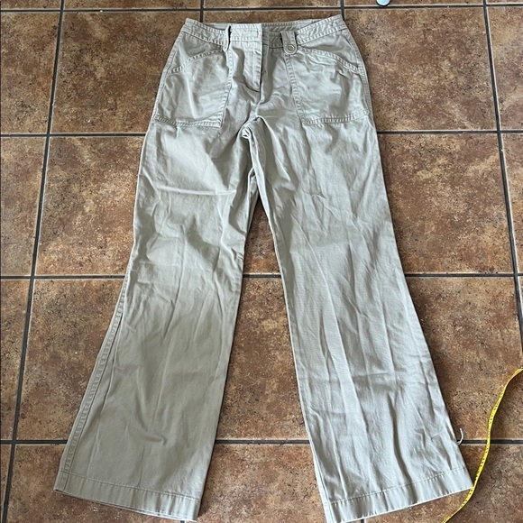 LOFT Pants - LOFT Khaki Wide-Leg Pants Size 4